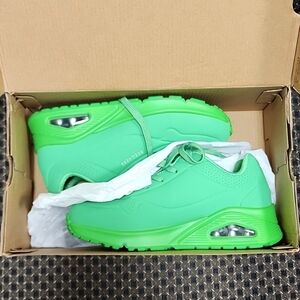 Sketchers Uno-Stand On Air, Green, 7.5 W